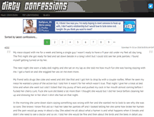 Tablet Screenshot of dirtyconfessions.org